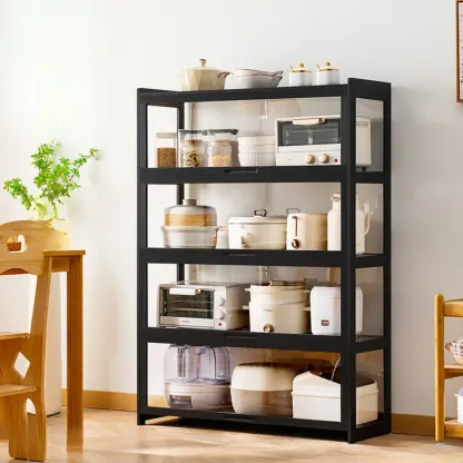 Bambusa Detached Modern Multifunctional Storage Sideboard Image - 18