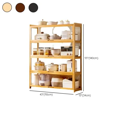 Bambusa Detached Modern Multifunctional Storage Sideboard Image - 28