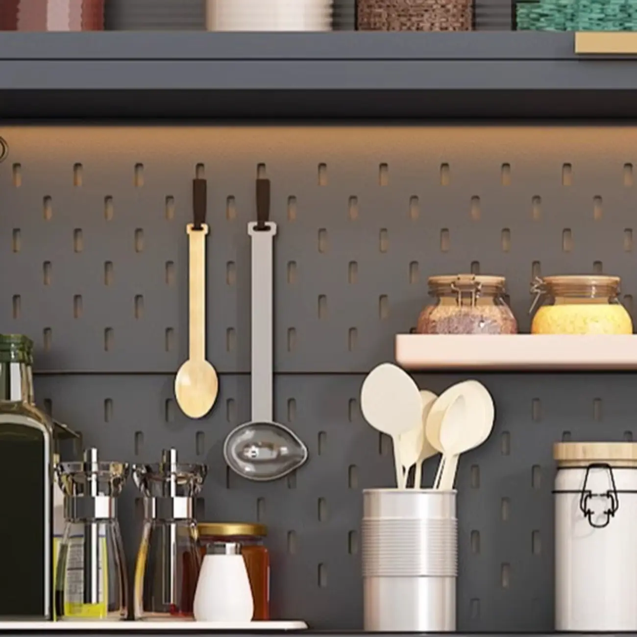 Mobile Metal Open Storage Sideboard with Glass Doors Image - 13 | homeyfad