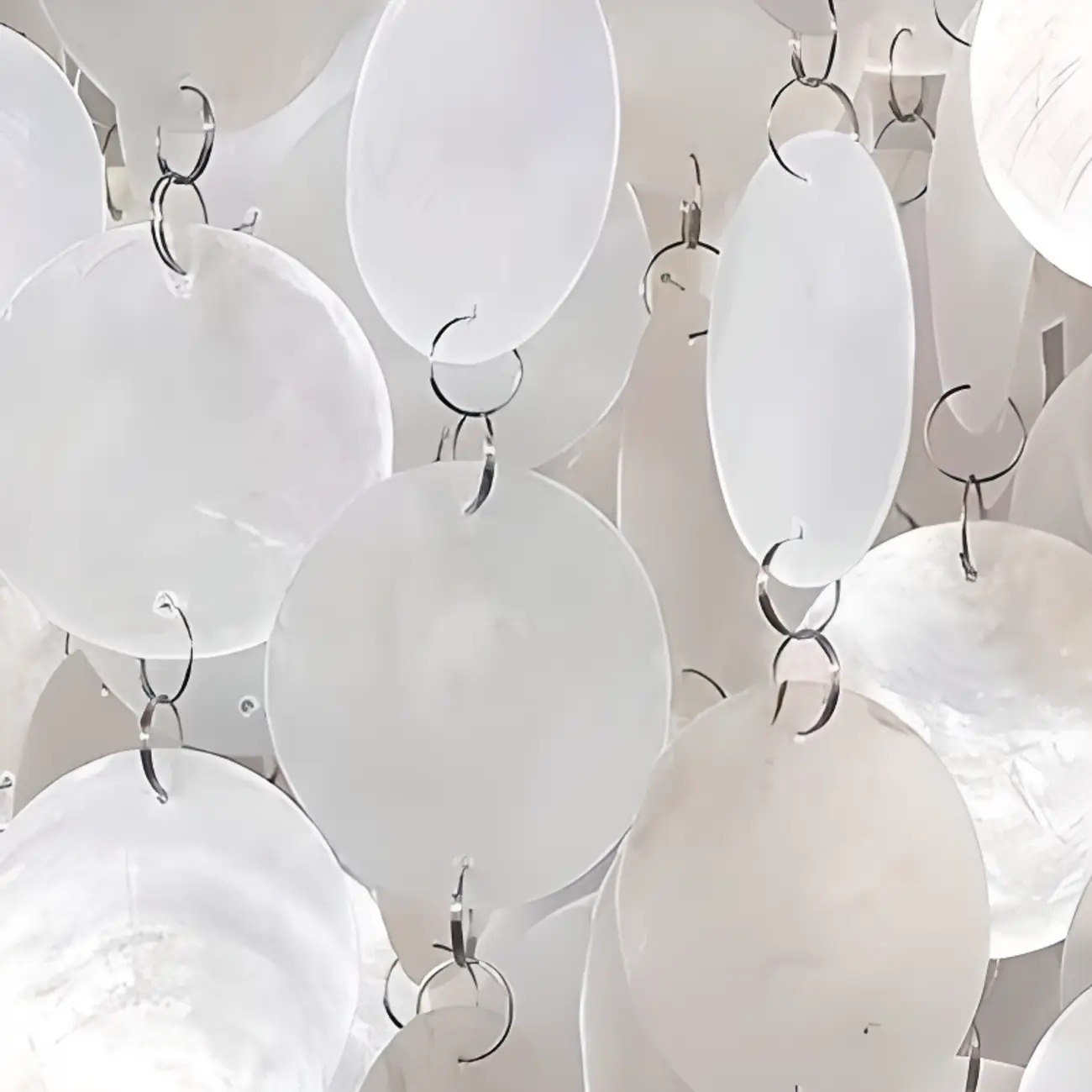 Retro Metal Coppery Tiered Shell Wind Chimes Chandelier Image - 5 | homeyfad