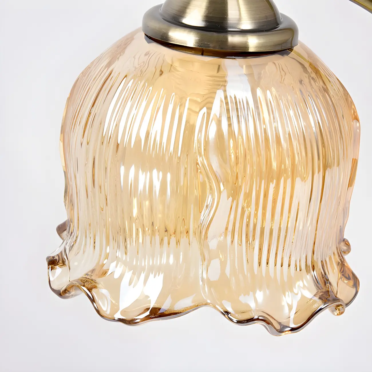 Flower Shape Amber Kids Lamp LED for Bedroom Image - 4 | homeyfad