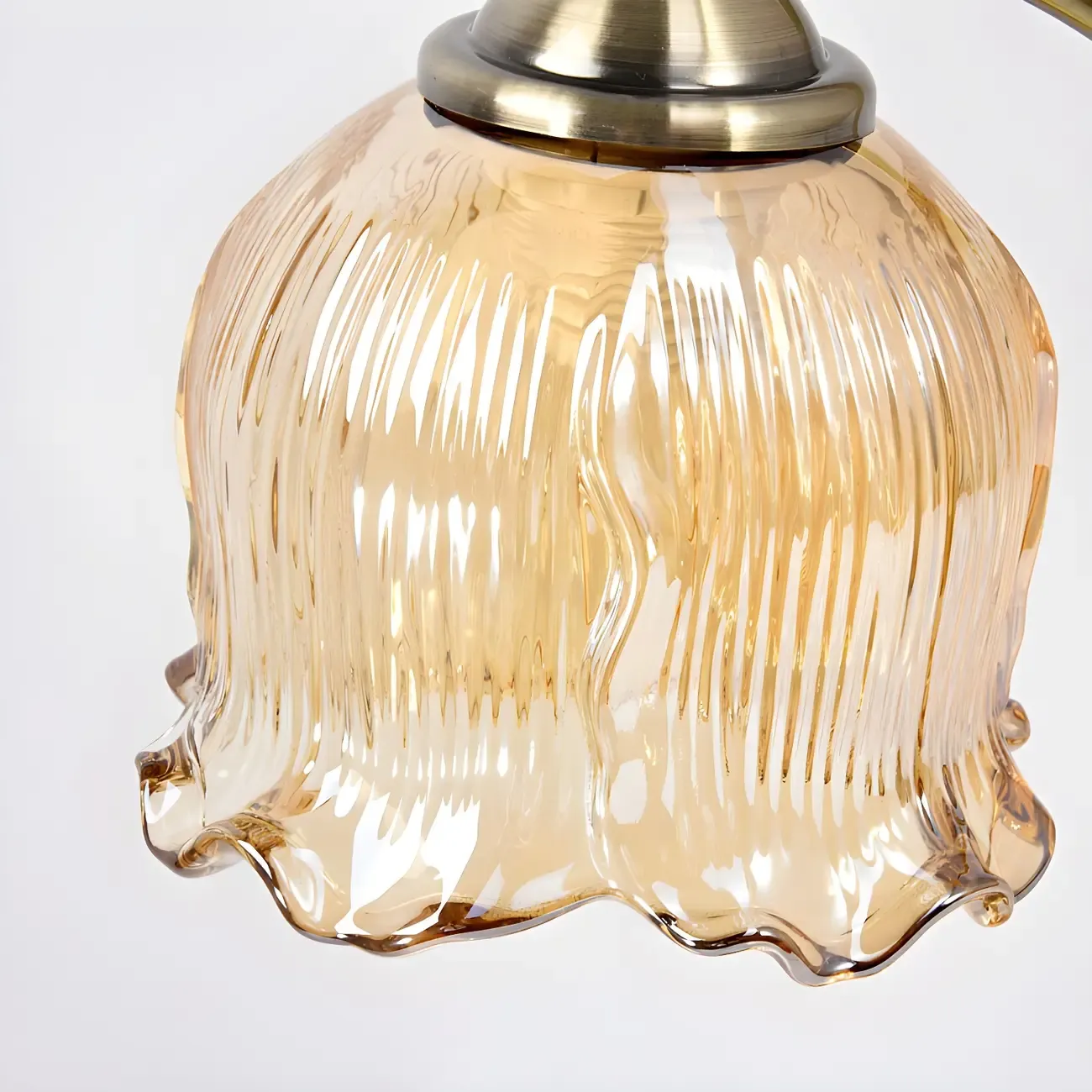 Flower Shape Amber Kids Lamp LED for Bedroom Image - 4