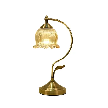 Flower Shape Amber Kids Lamp LED for Bedroom Image - 5