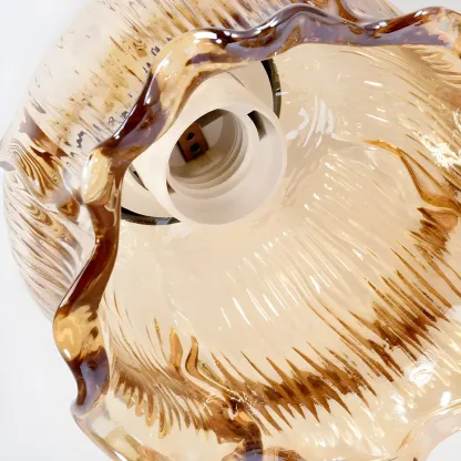 Flower Shape Amber Kids Lamp LED for Bedroom Image - 6