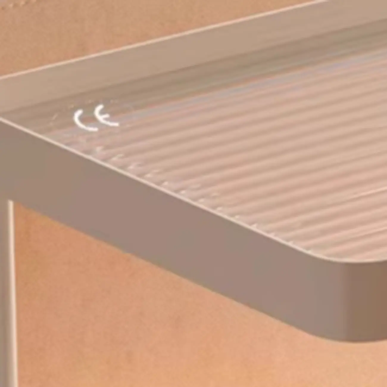 3-Tier Modern Acrylic Wheeled Storage Side Table Off-White Image - 8 | homeyfad