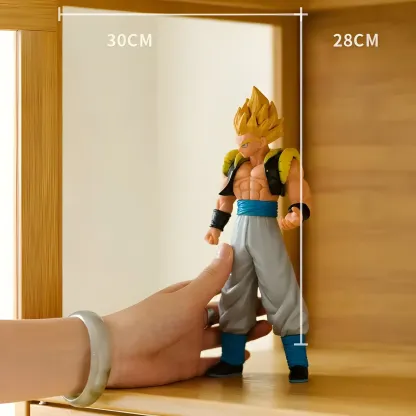 Modern Bamboo Tall Curio Cabinet with Glass Doors Image - 19