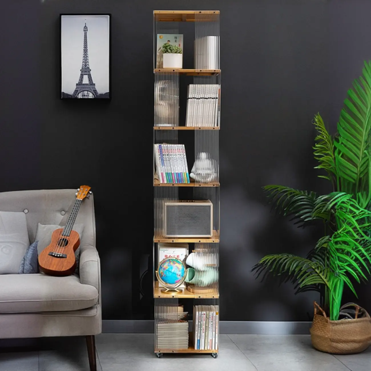 Minimalist Wall Corner with Polymethyl Methacrylate (PMMA) Frame Image - 6 | homeyfad