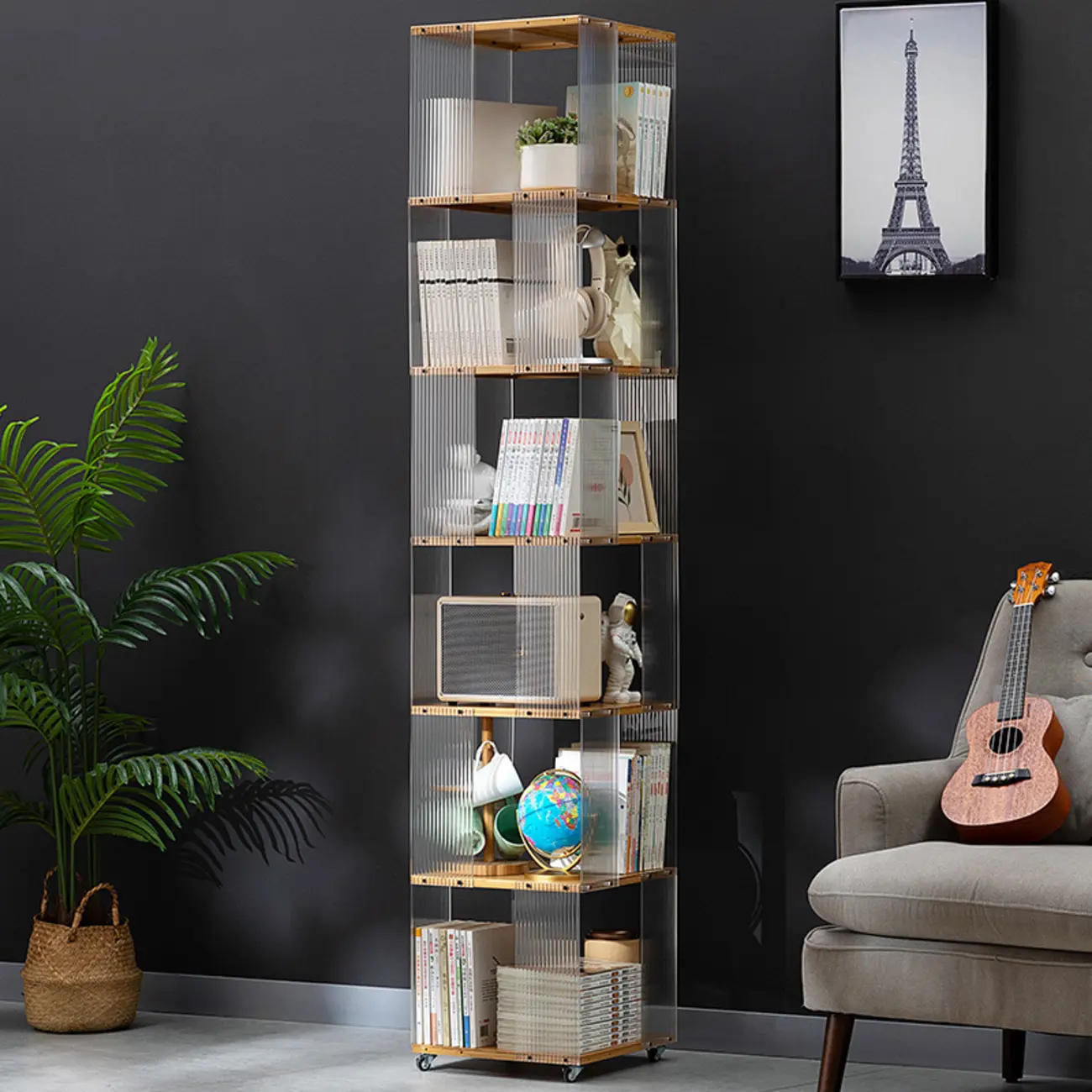 Minimalist Wall Corner with Polymethyl Methacrylate (PMMA) Frame Image - 4 | homeyfad