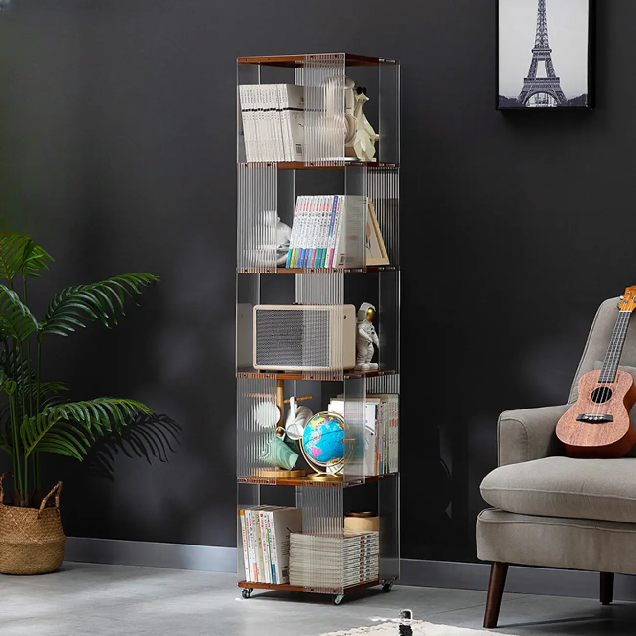 Minimalist Wall Corner with Polymethyl Methacrylate (PMMA) Frame Image - 8 | homeyfad