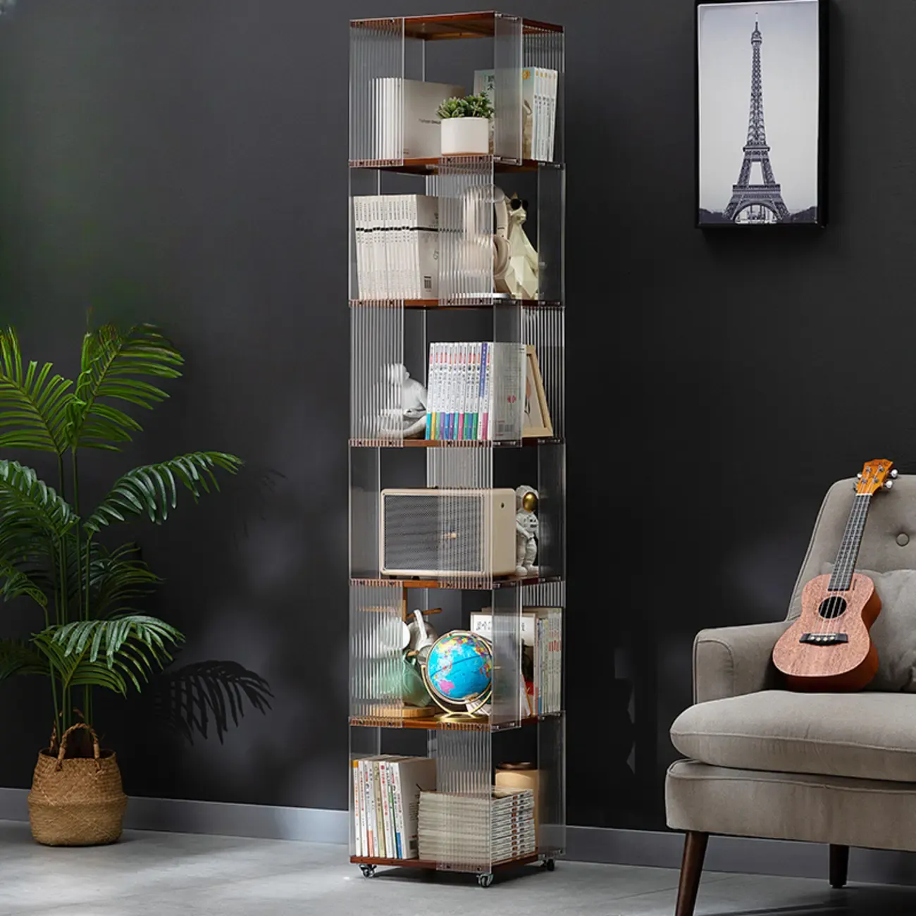 Minimalist Wall Corner with Polymethyl Methacrylate (PMMA) Frame Image - 10