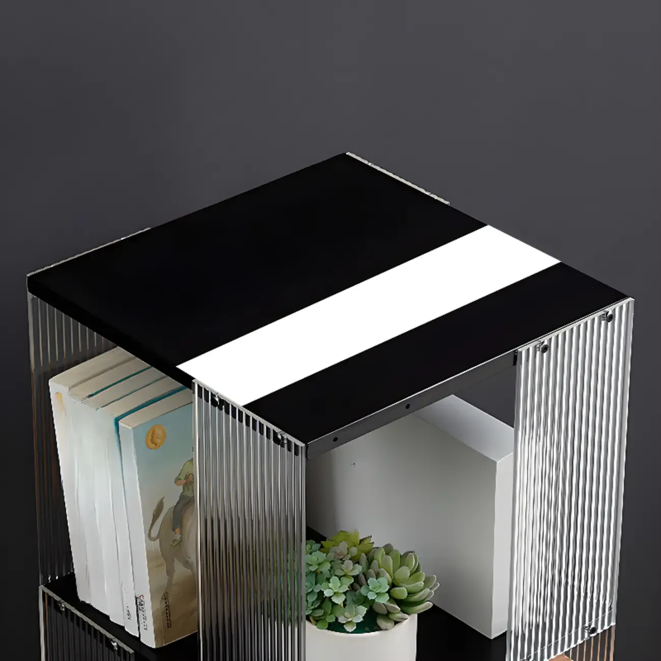 Minimalist Wall Corner with Polymethyl Methacrylate (PMMA) Frame Image - 5