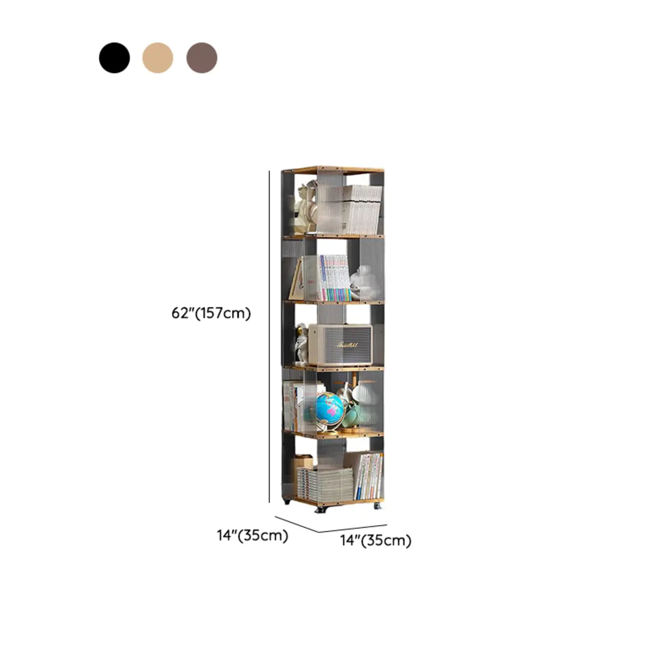 Minimalist Wall Corner with Polymethyl Methacrylate (PMMA) Frame #size | homeyfad