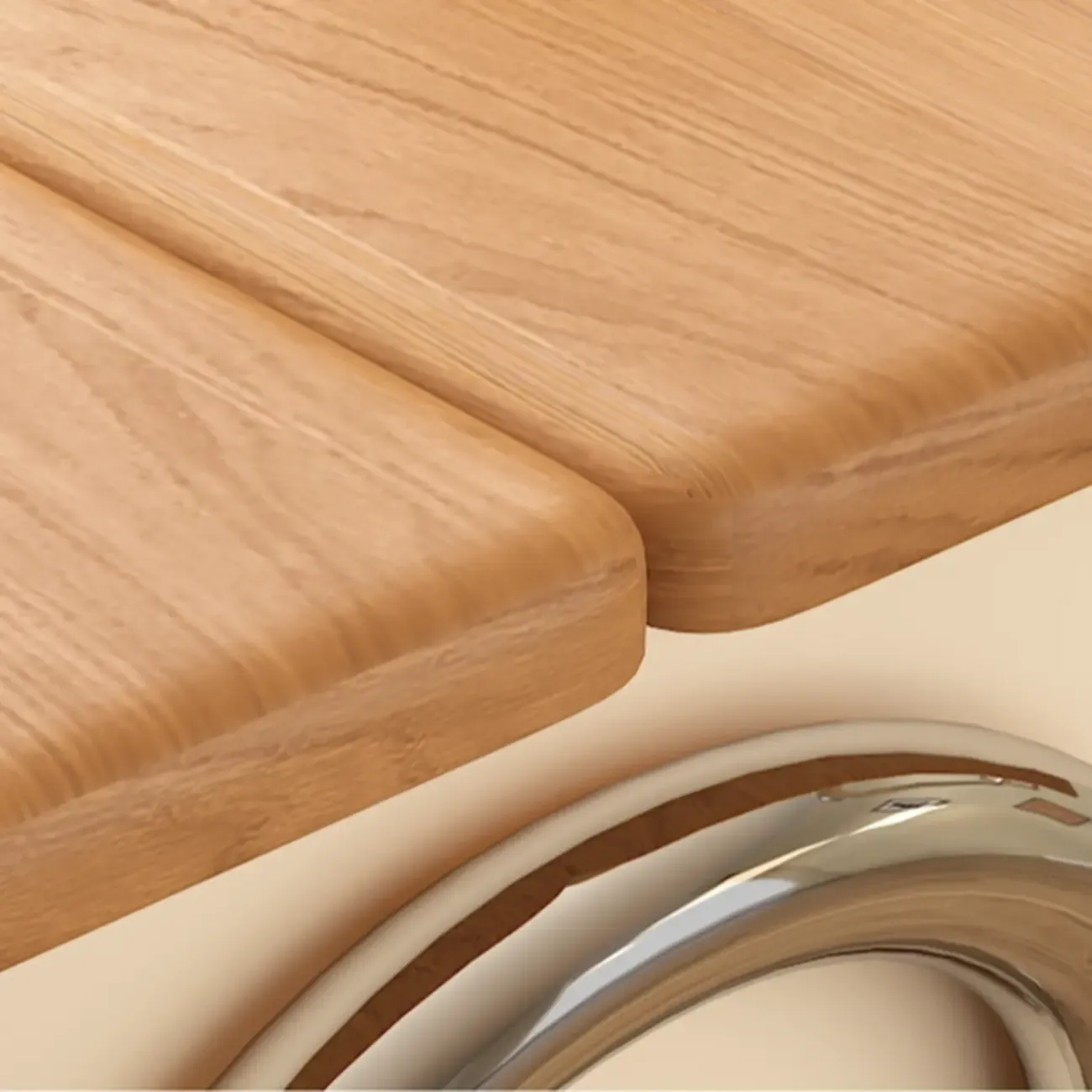 Modern Foldable Top Wheeled Side Table with Hidden Storage Image - 12