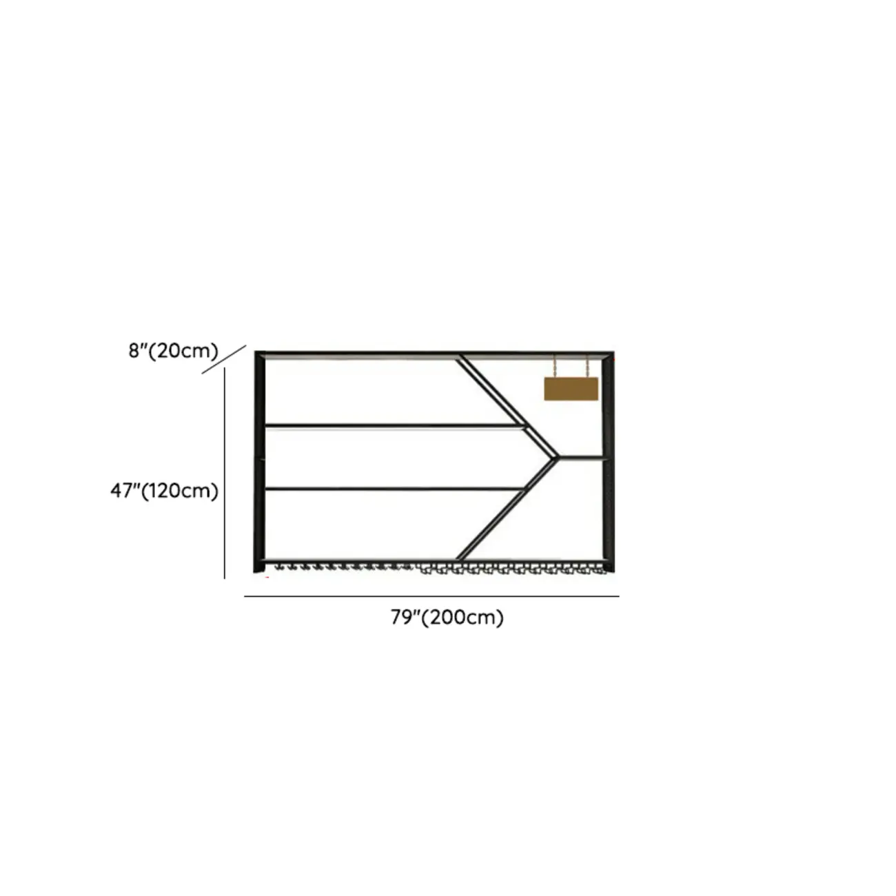 Ink Modish Iron Wine Bottle and Wine Glass Holder with Bar Glass Holder Shelf, Stemware Rack, Open Wine Rack, and Lighted Feature Image - 13 | homeyfad
