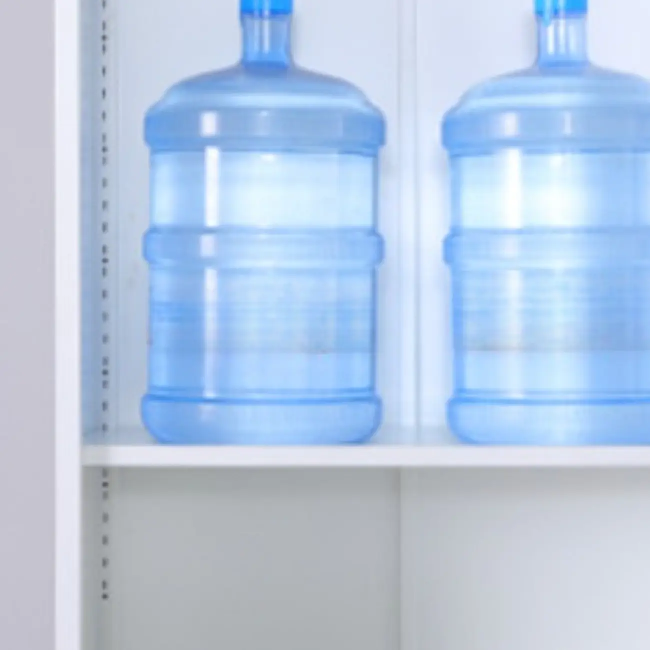 Simple Contemporary Metal 3-Shelf Buffet Cabinet Image - 8 | homeyfad