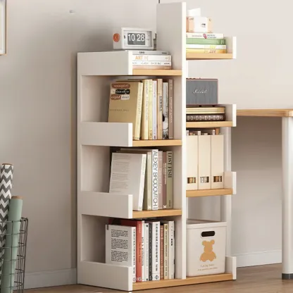 Shelf Organizer with 9 Shelves/11-Shelf in Lumber, Vertical with Artificial Board Open Back Image - 3