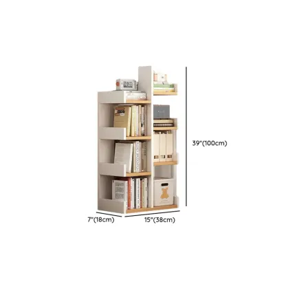 Shelf Organizer with 9 Shelves/11-Shelf in Lumber, Vertical with Artificial Board Open Back #size