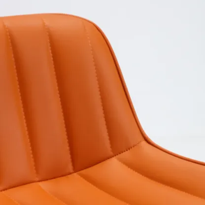 Adjustable Comfortable Leather Modern Bar Stools Image - 10