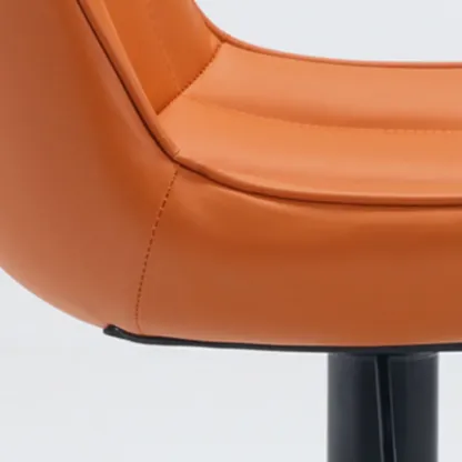 Adjustable Comfortable Leather Modern Bar Stools Image - 12
