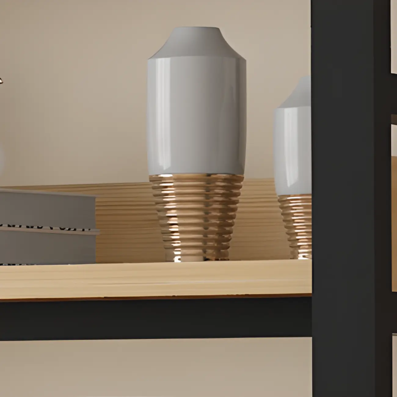 Modish Multi-Layer Open Back Wooden Tall Bookshelves Image - 8 | homeyfad