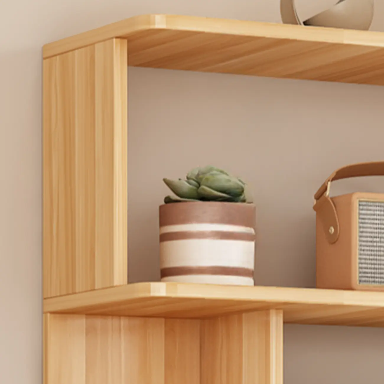 Vertical Open Back Bookshelves with 6 Shelves/5 Shelves/4-Shelf in Manufactured Wood Image - 13 | homeyfad