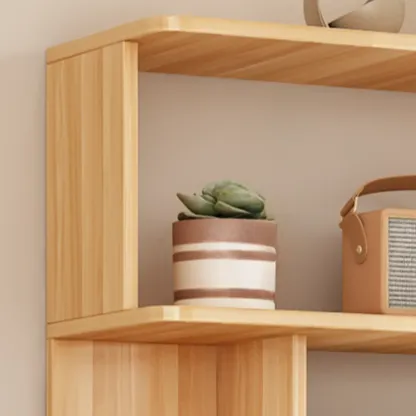 Vertical Open Back Bookshelves with 6 Shelves/5 Shelves/4-Shelf in Manufactured Wood Image - 13