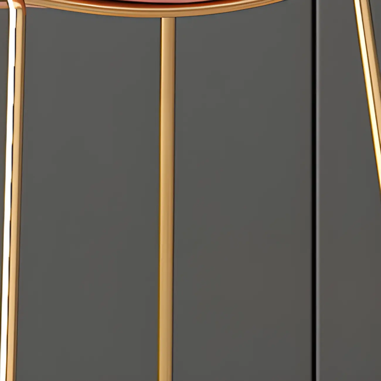 Glam Sled Upholstered Fabric Counter Height Bar Stools Image - 6 | homeyfad