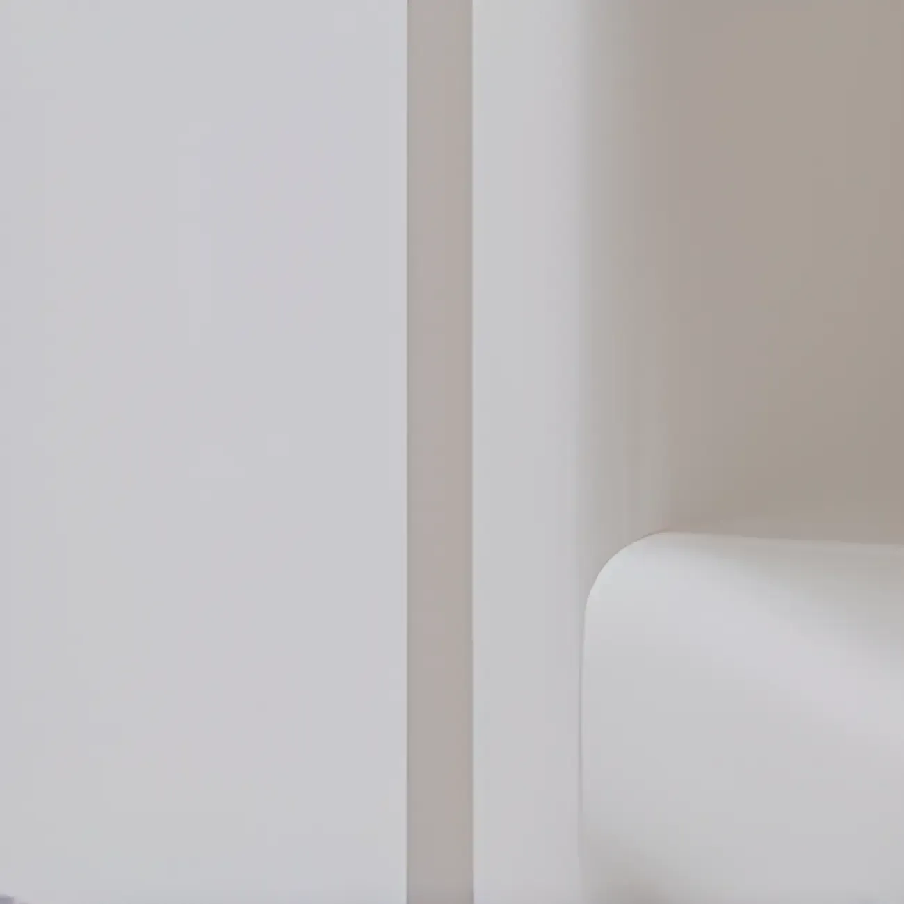 Narrow 6-Shelf White Wooden Bookcase with Cabinet Image - 11