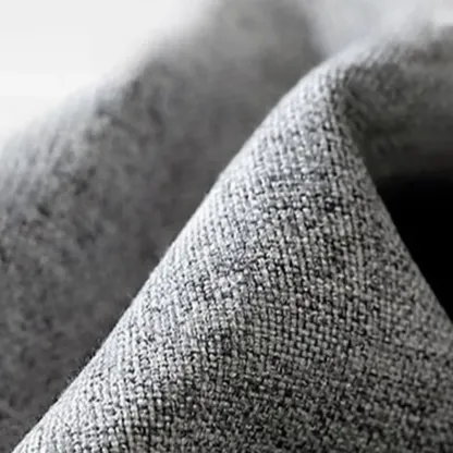 Modern Upholstered Fabric Bar Stool with Arms Image - 4