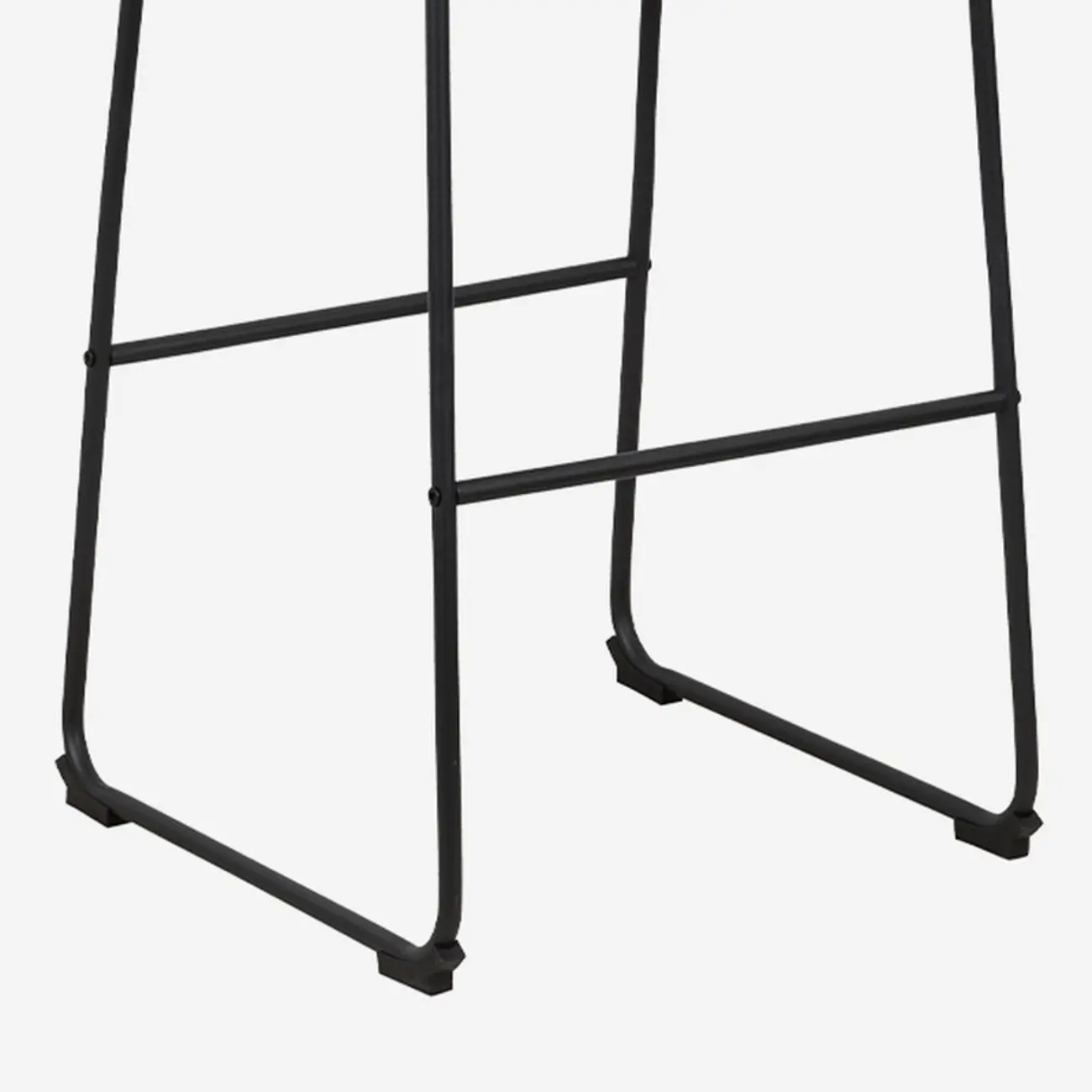 Modern Pedestal Upholstered Leather Counter Height Bar Stools Image - 5 | homeyfad