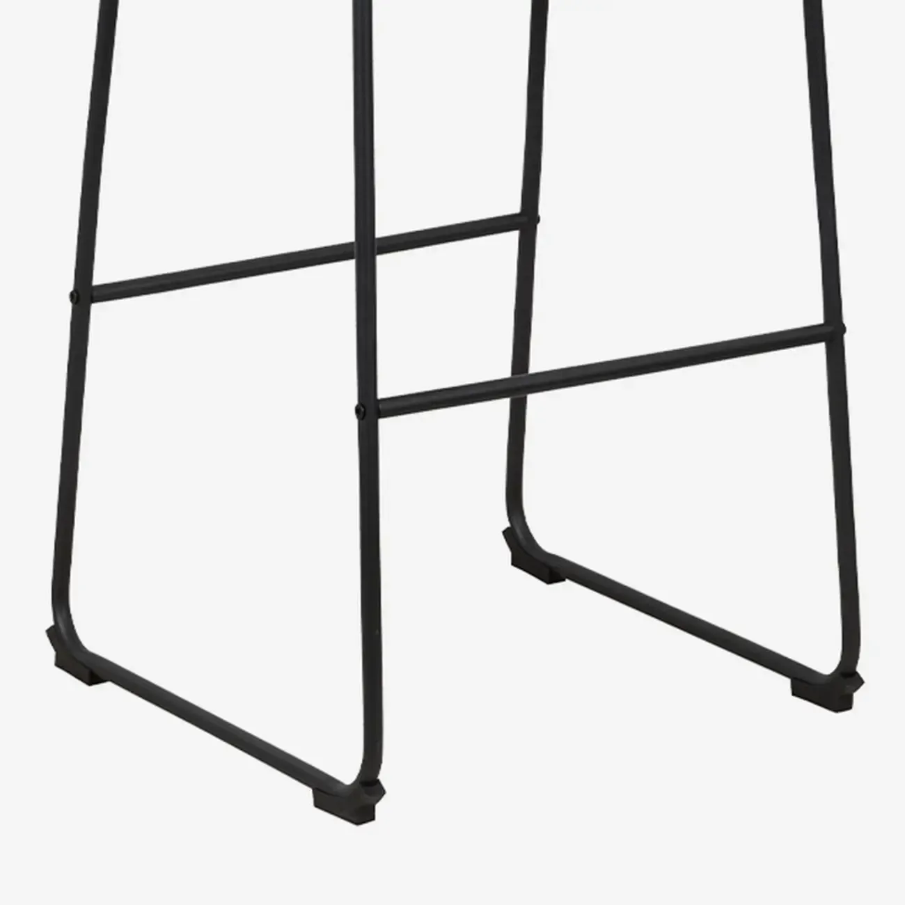 Modern Pedestal Upholstered Leather Counter Height Bar Stools Image - 5