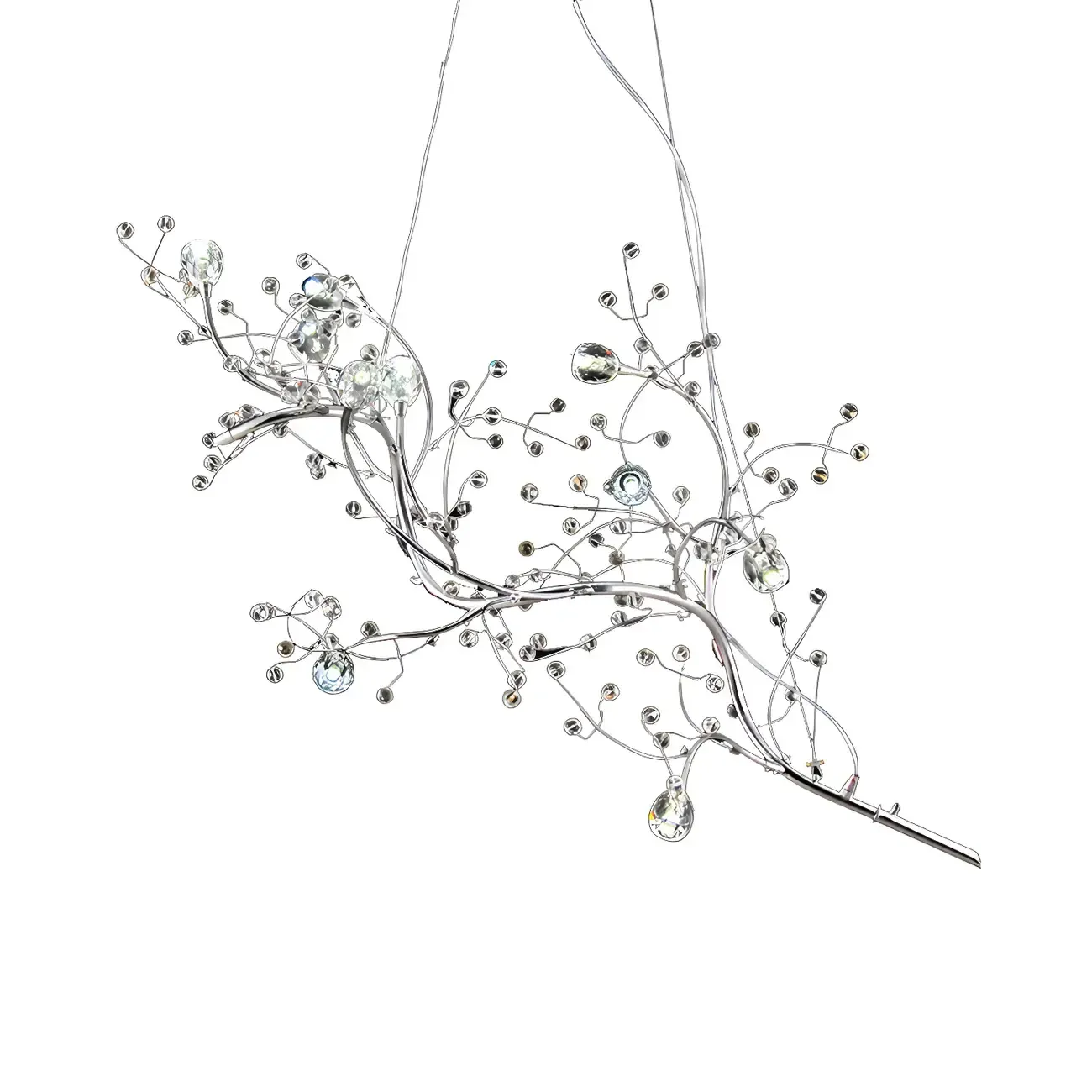 Modern Metal Branch LED Pendant Chandelier Image - 5
