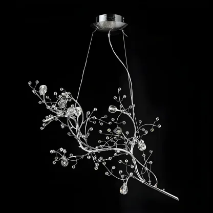 Modern Metal Branch LED Pendant Chandelier Image - 6