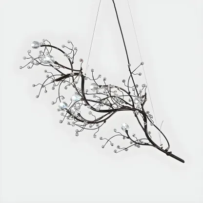 Modern Metal Branch LED Pendant Chandelier Image - 10