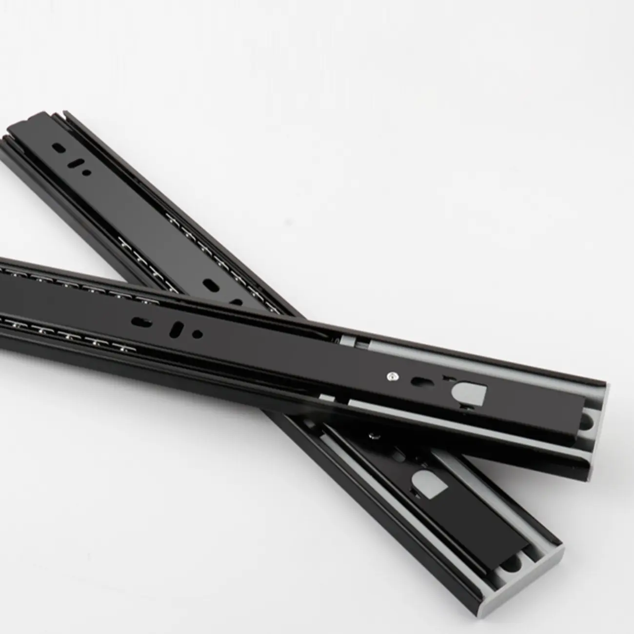 Modern Narrow Wooden Nightstand with 3 Drawers Image - 16 | homeyfad