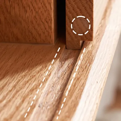 Natural Wood Wall Mount TV Stand Entertainment Center Image - 9