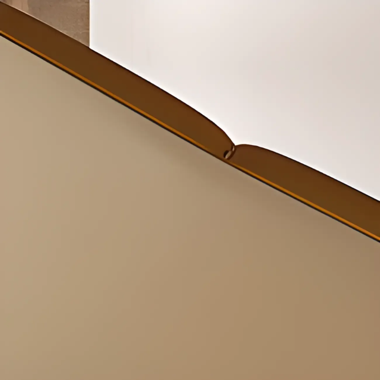 Luxury Adjustable Height Leather Bar Stool Gold Pedestal Image - 7