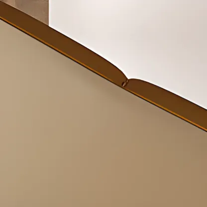 Luxury Adjustable Height Leather Bar Stool Gold Pedestal Image - 7