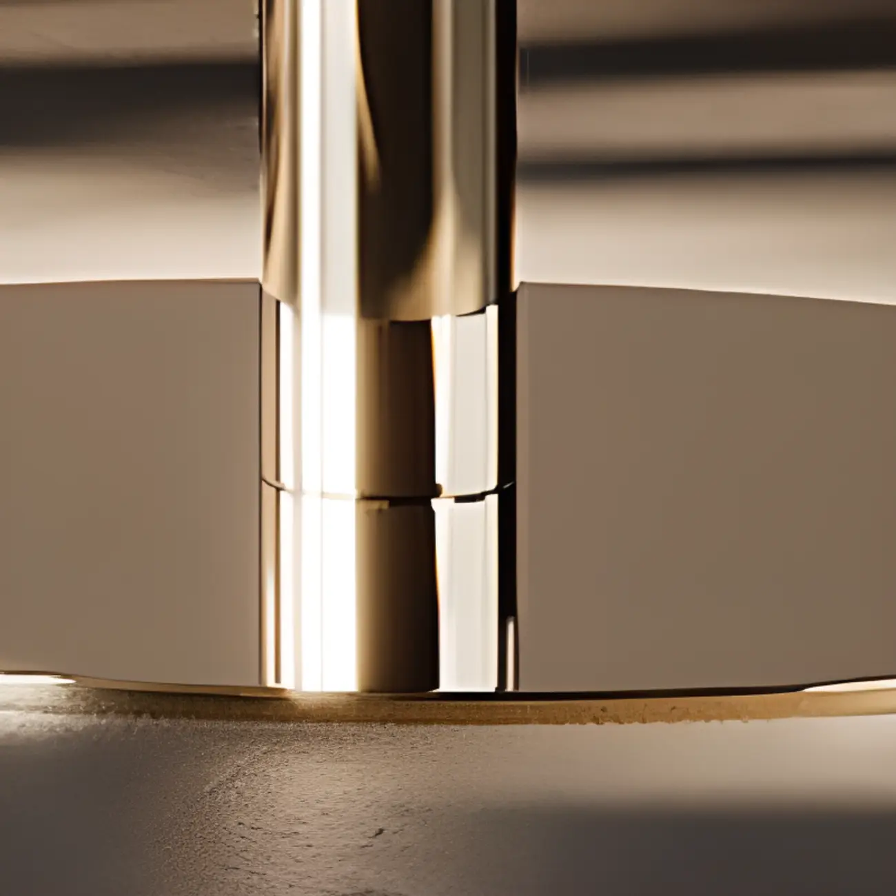 Luxury Adjustable Height Leather Bar Stool Gold Pedestal Image - 10 | homeyfad