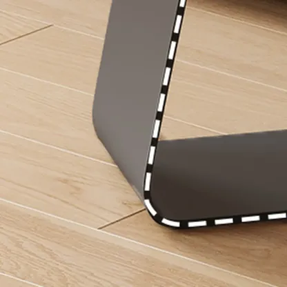 Minimalist Round Wood Top C Tables for Living Room Image - 10