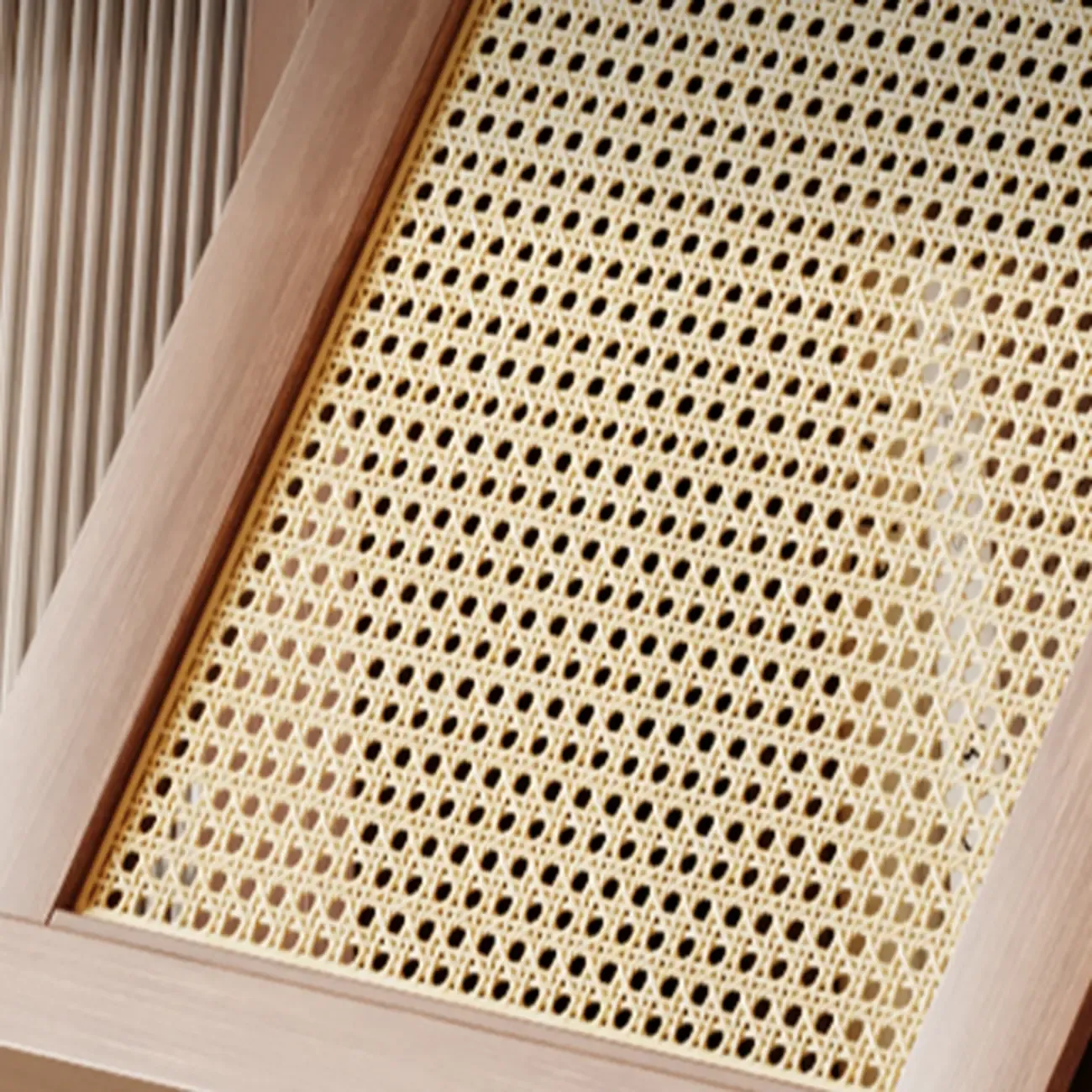 Elegant Rubberwood Modern Vertical Bookcase With Cabinets Image - 10