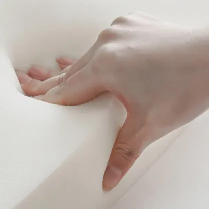 Glam Swivel Saddle Fabric Adjustable Height Bar Stool with Arms Image - 6