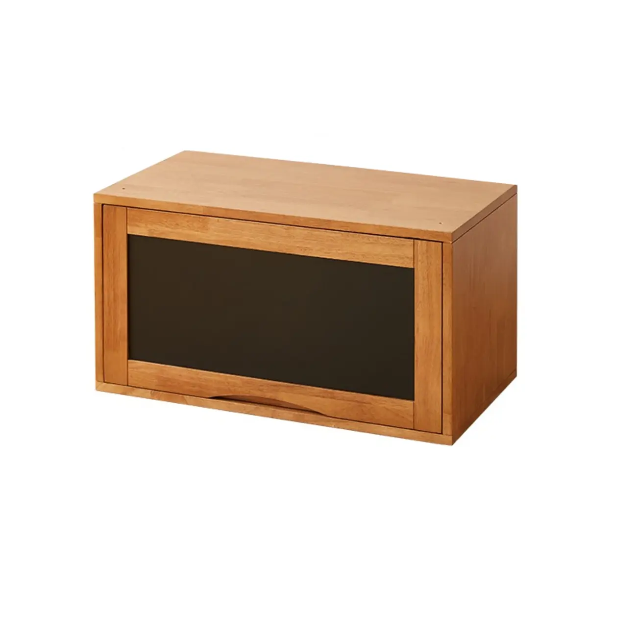 Cocoa Solid Wood Modern Small Horizontal Bookcase Image - 3 | homeyfad