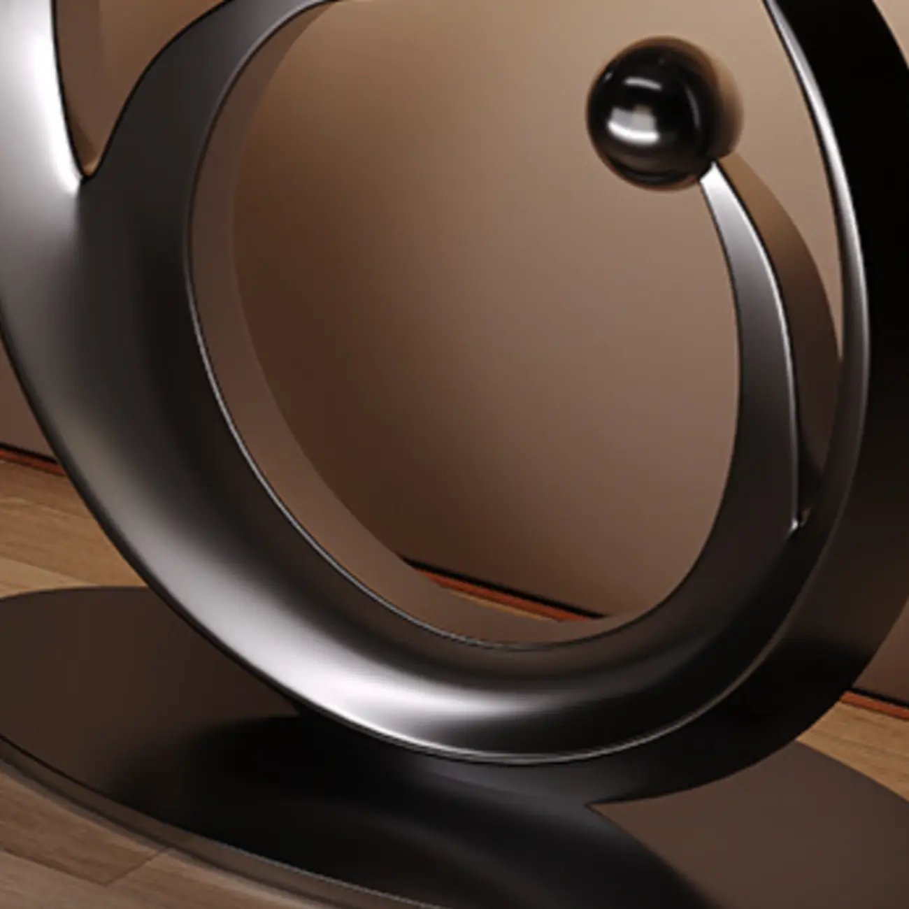 Contemporary Sintered Stone Console Table In Chalk Finish Image - 4 | homeyfad