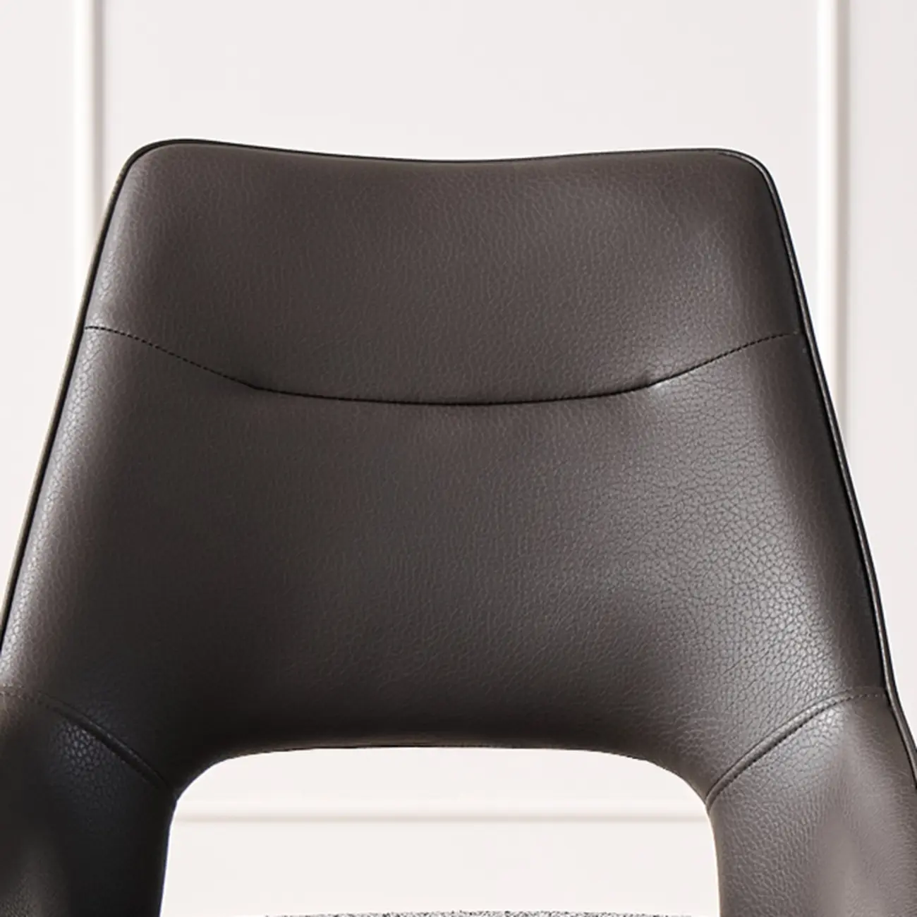 Modern Upholstered Open Back Armless Dining Chair Image - 13 | homeyfad