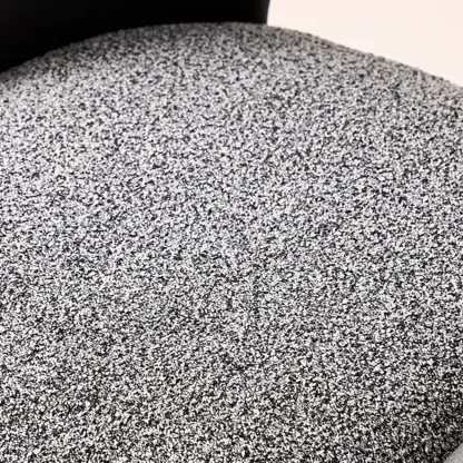 Modern Upholstered Open Back Armless Dining Chair Image - 14