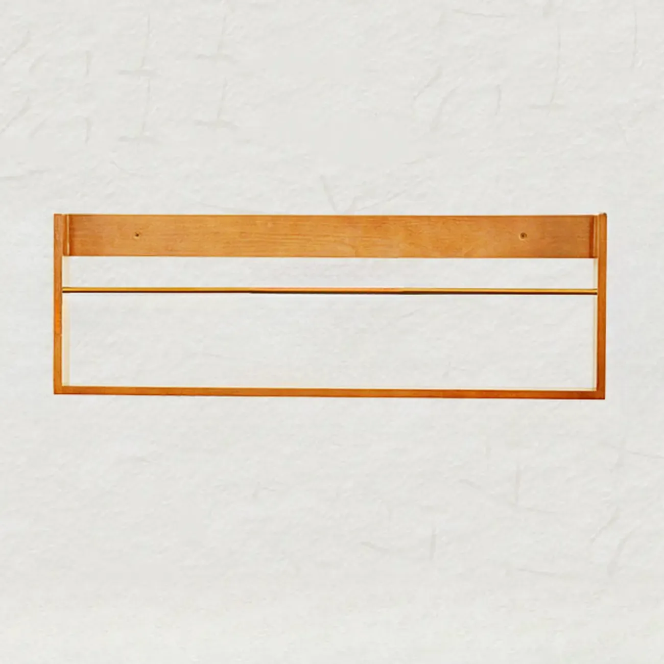 Mid Century Modern Wall Mounted Vinyl Record Display Shelf Image - 4