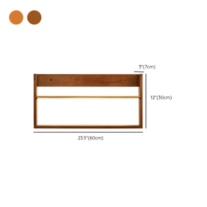 Mid Century Modern Wall Mounted Vinyl Record Display Shelf Image - 14