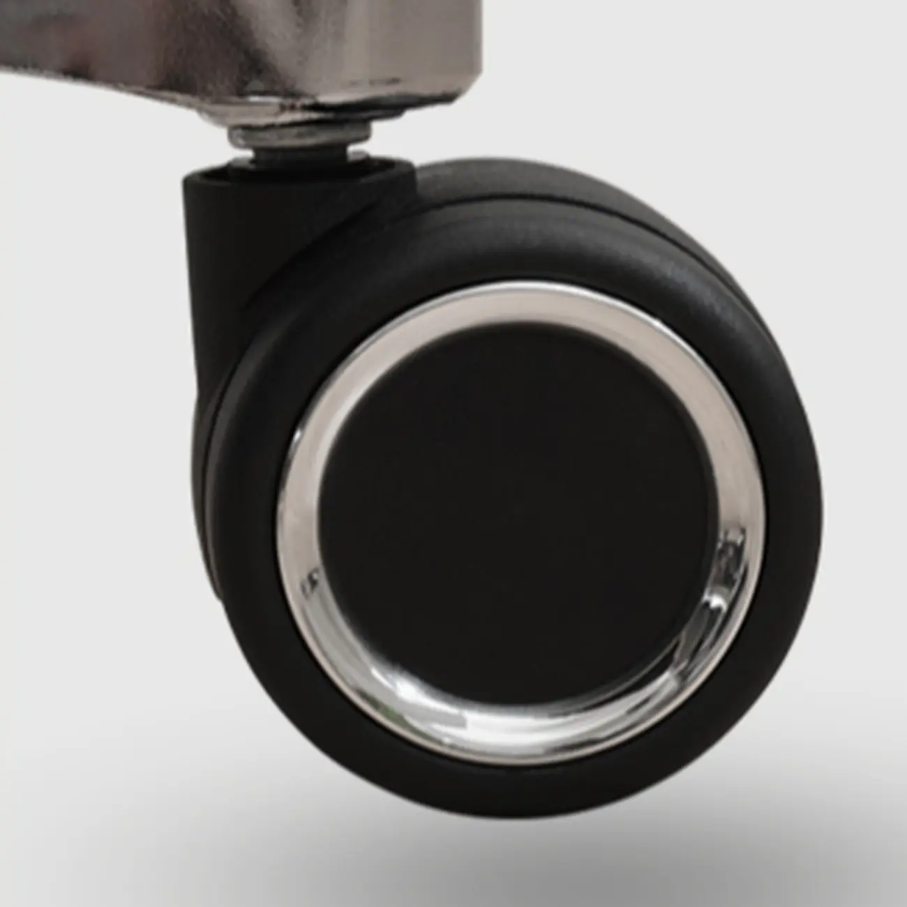 Modern Leather Mid-Back Ergonomic Swivel Office Chair Image - 7 | homeyfad