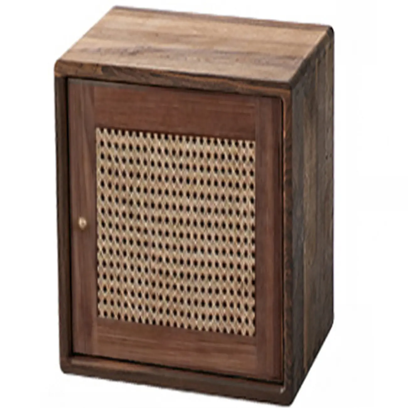 Small Vertical Wood Cube Bookcase With Drawer Open Back Image - 11 | homeyfad